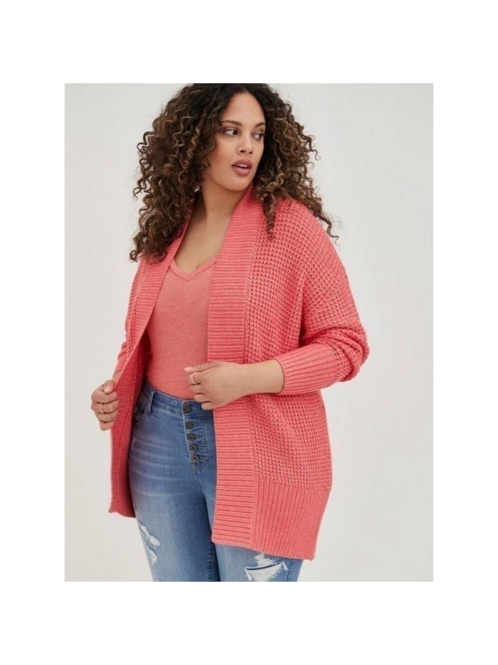 Torrid Waffle Cardigan Sweater